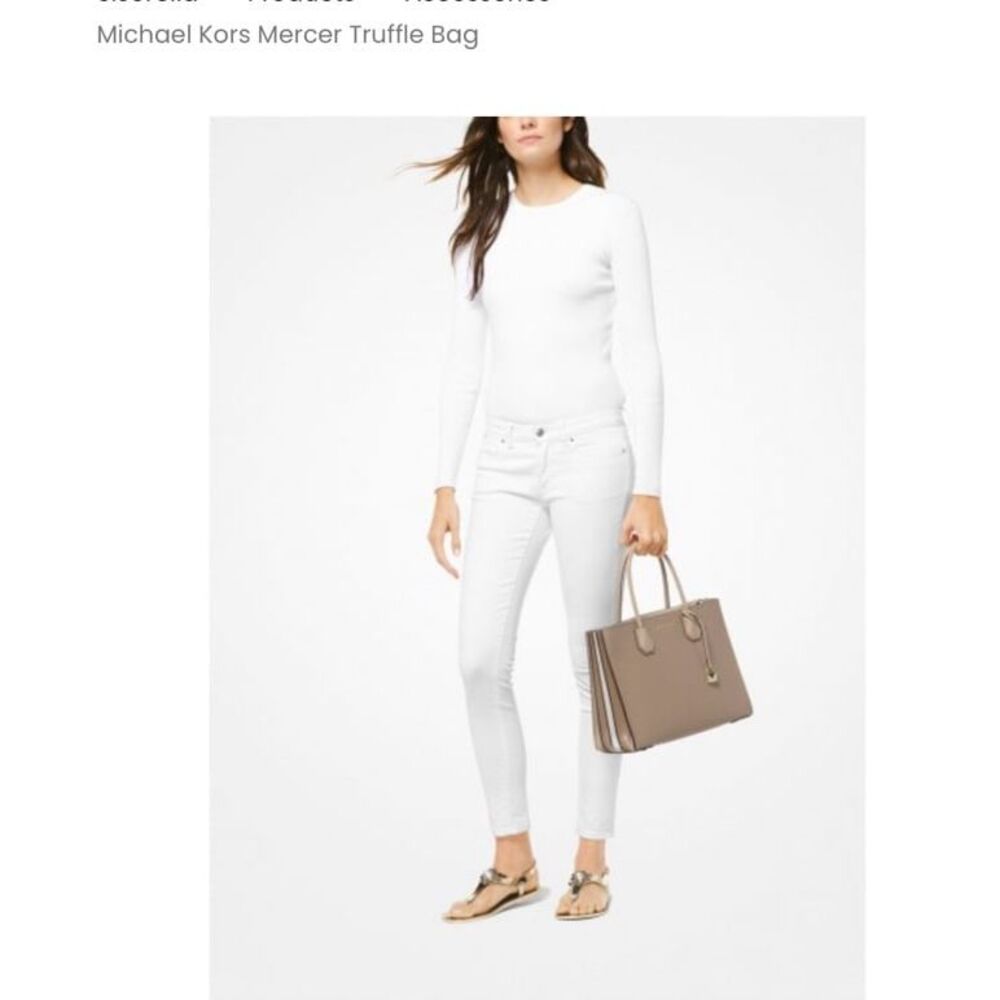 MICHAEL‎ KORS MERCER TRUFFLE BAG leather